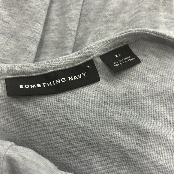 Something Navy casual grey heather sleeveless dress size xs - Picture 7 of 8